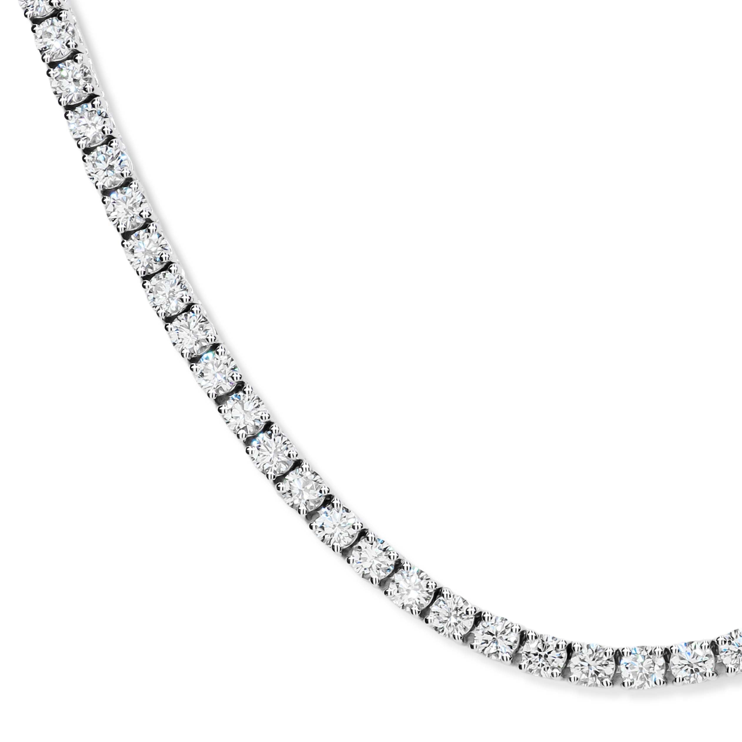 Heritage Classic Diamond Tennis Necklace