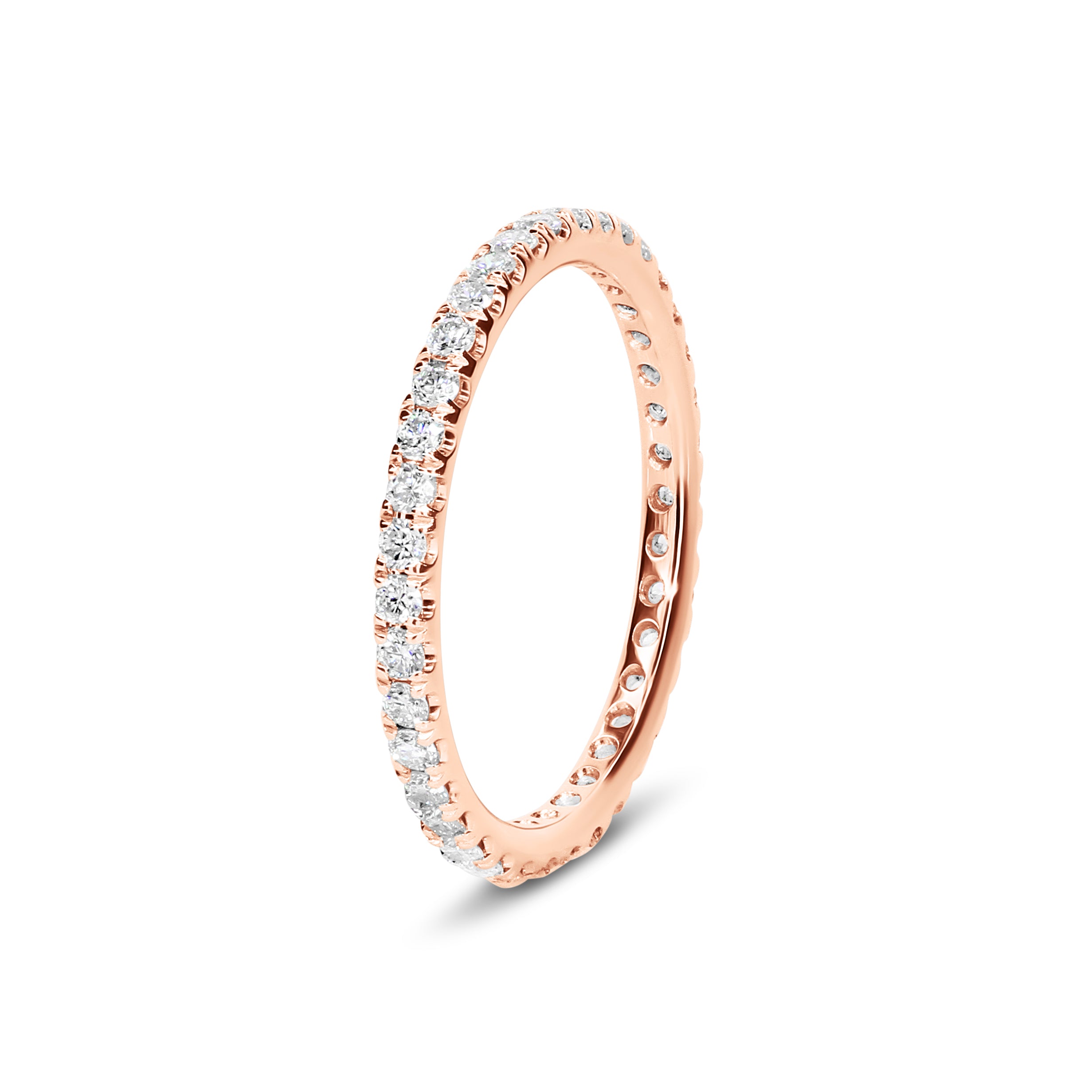 Petit Scallop Wedding Band