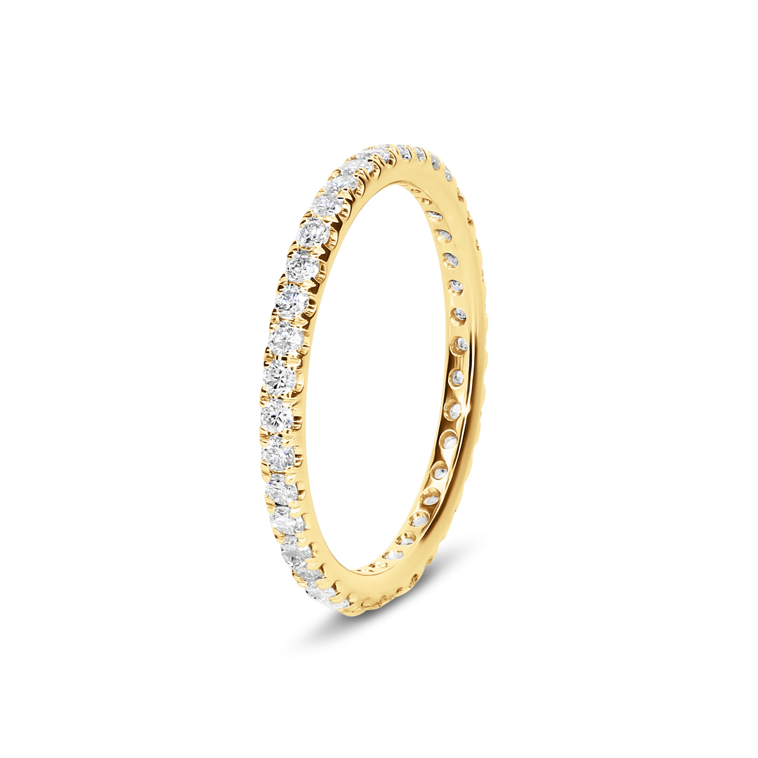Petit Scallop Wedding Band