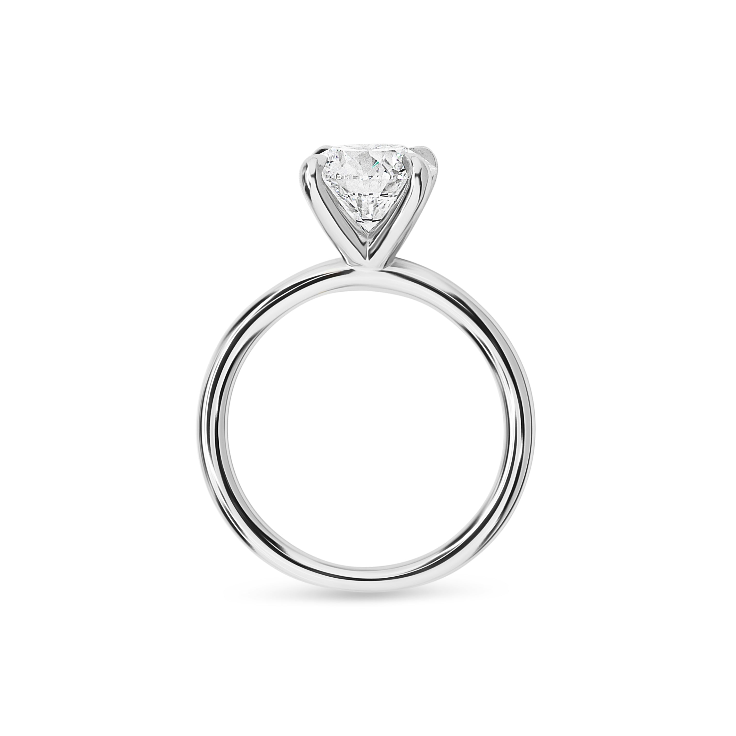Heritage Classic Round Cut Engagement Ring