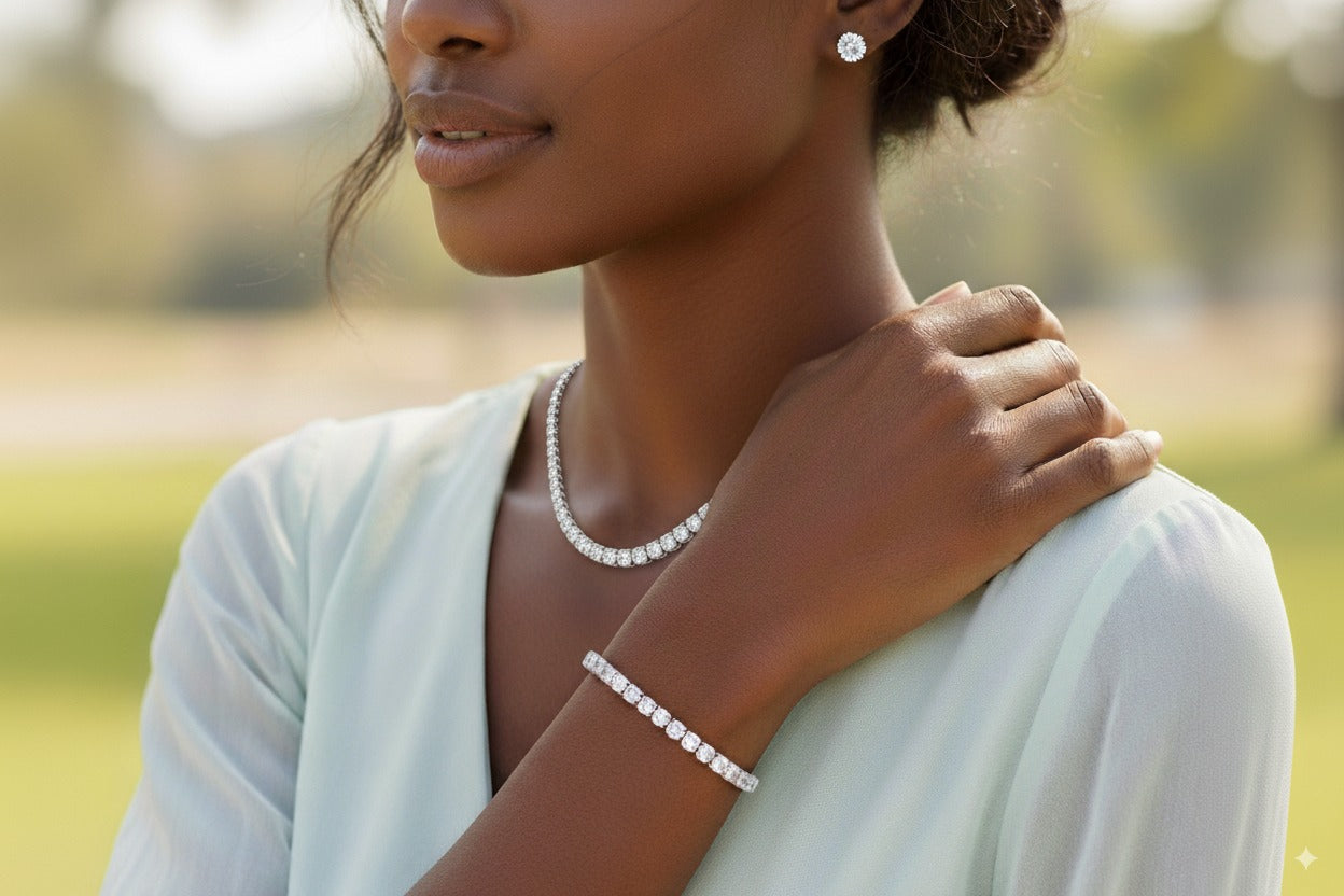 Heritage Classic Diamond Stud Earrings