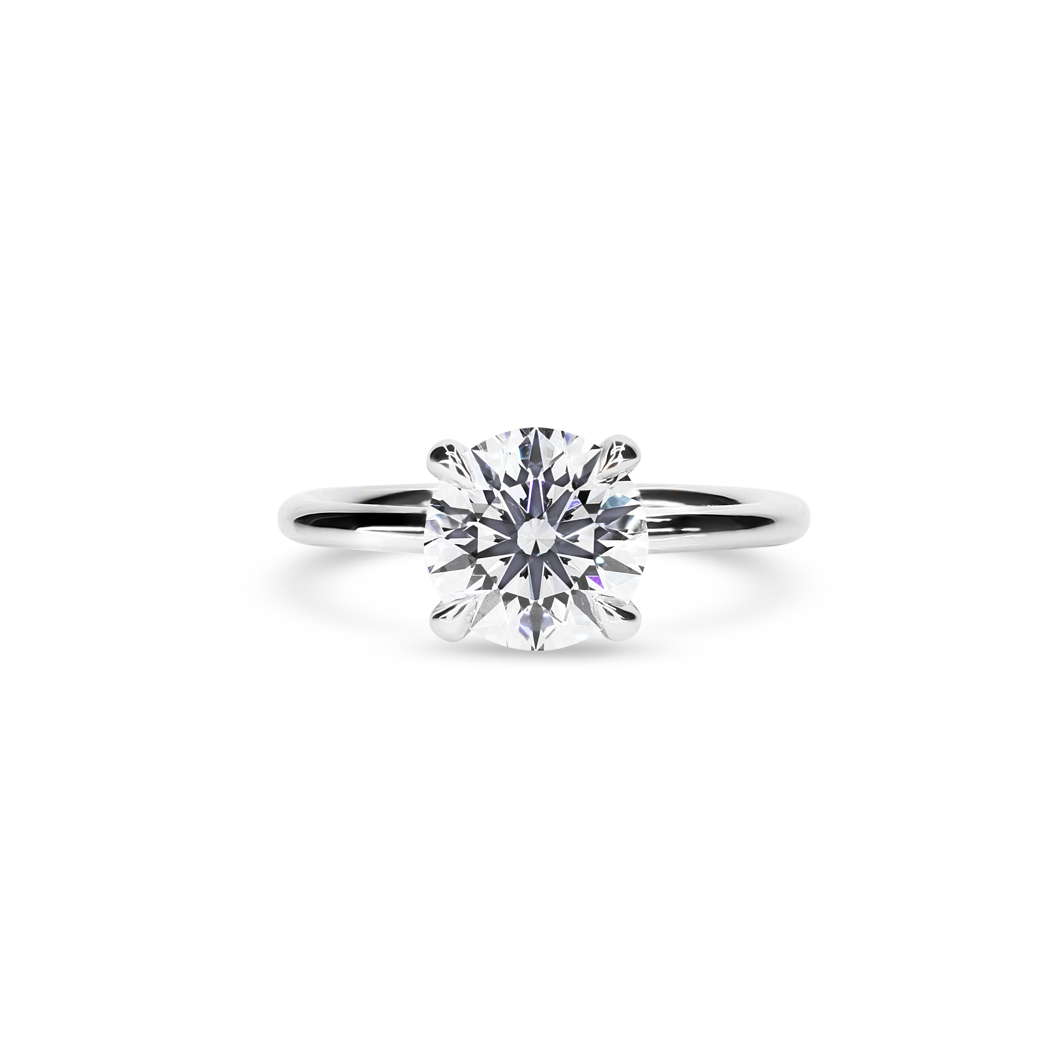 Heritage Classic Round Cut Engagement Ring